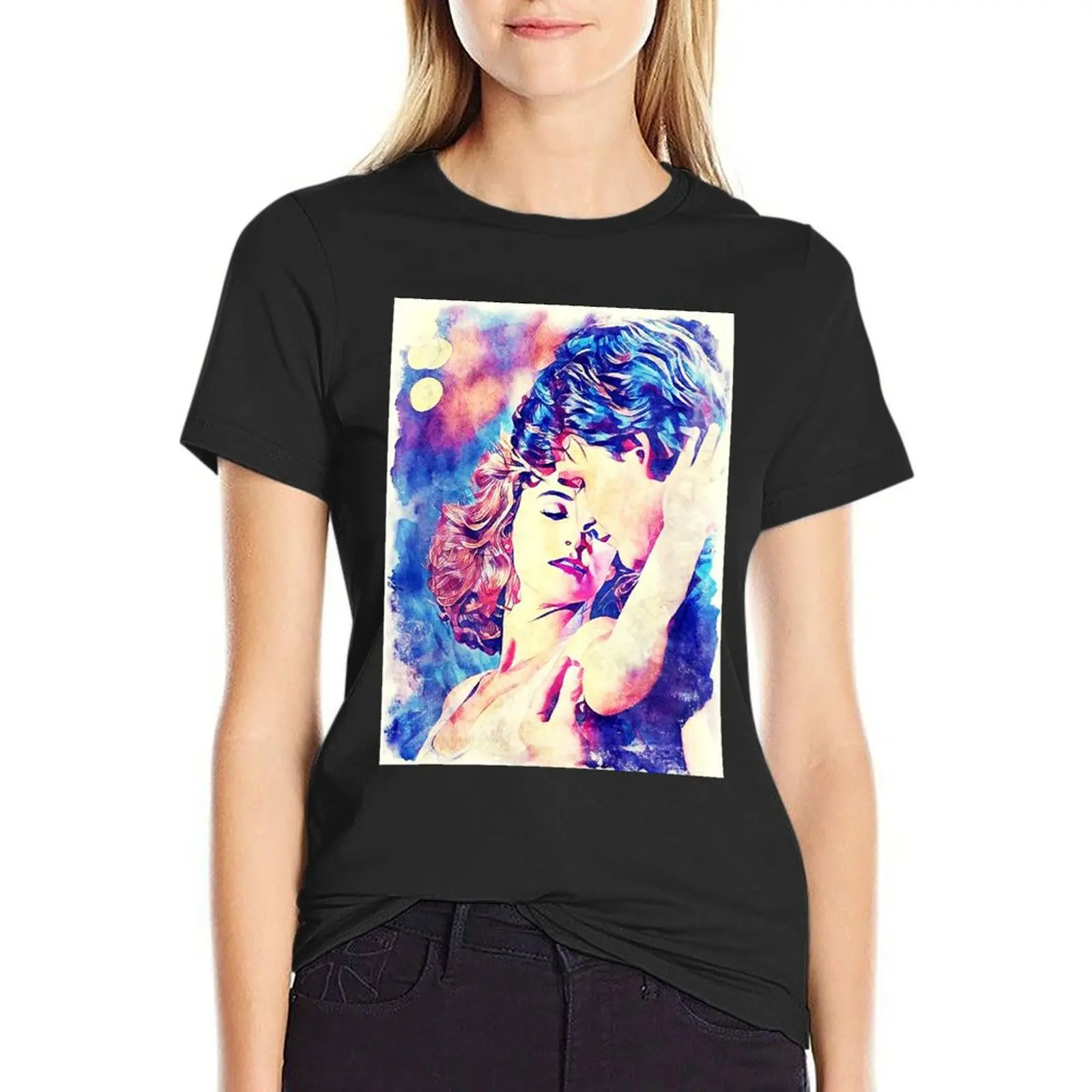 

Dirty Dancing with good performances and some great dance(4) T-Shirt animal prinfor vintage sublime Womens clothing