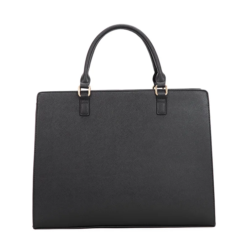 Women's Large Capacity 15.6 Inch Laptop Briefcase Multi-Functional Tote Handbag Shoulder Crossbody Work Bag