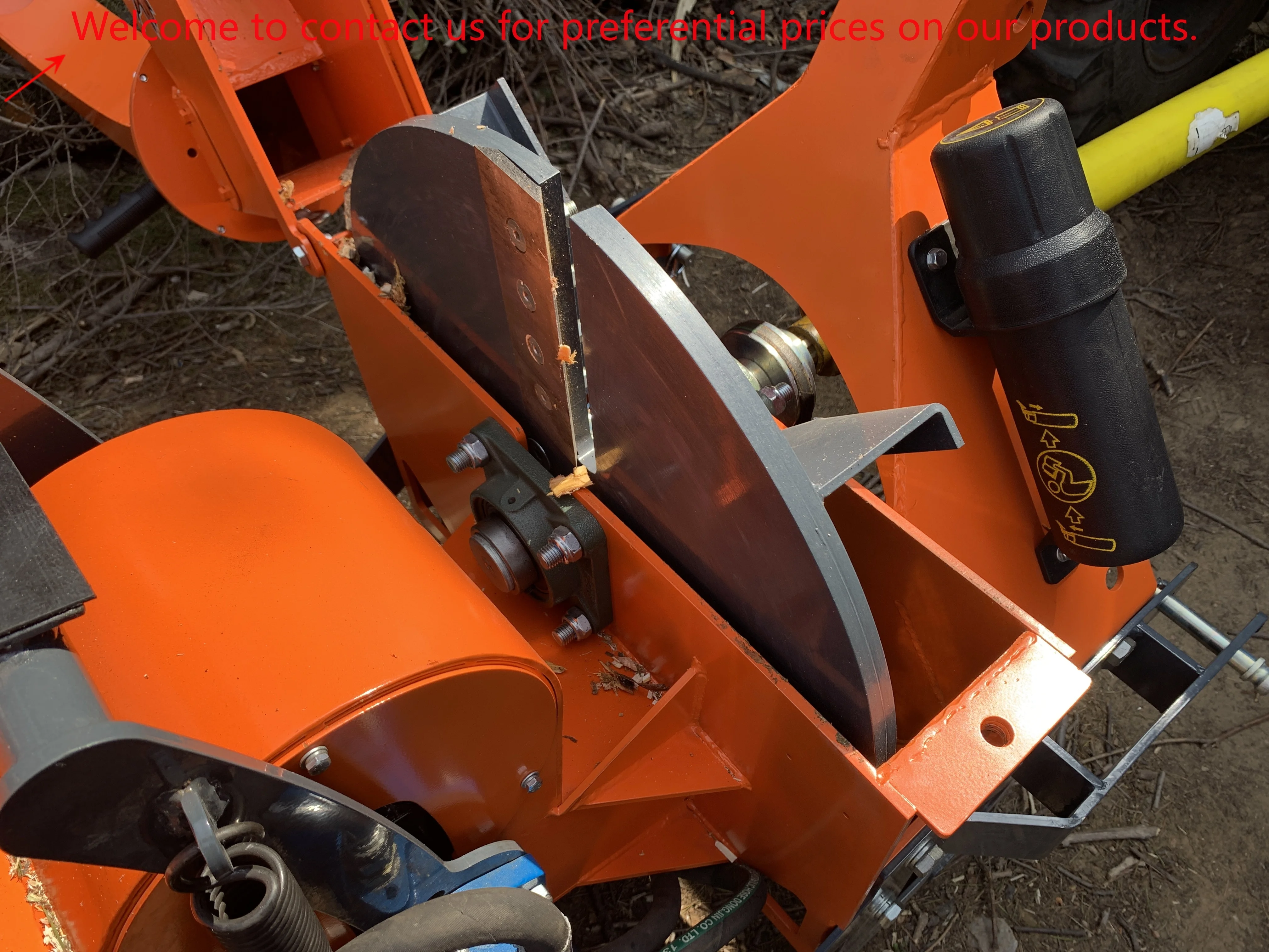 

Tractor PTO Manufacturing Plant 20-50HP Tree Wood Chipper Machine Shredder