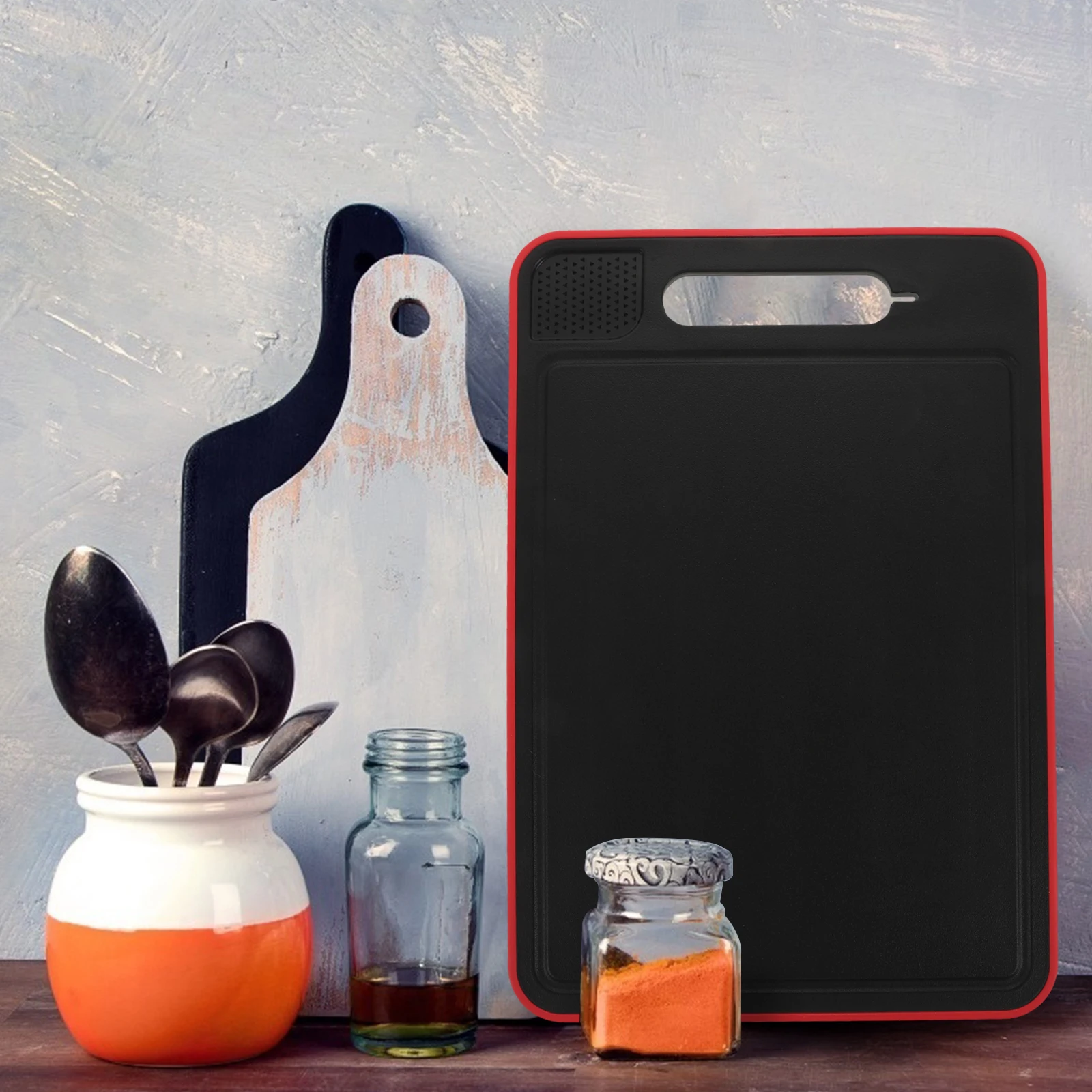 

Cutting Board Double Sided Home Use Thawing Flexible Defrosting Pp ( ) Tray