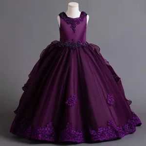 فستان حفلة نسائي جميل ، فستان حفلة موسيقية كبير فستان جماعي ، فستان أميرة أنيق ، عيد الهالوين ، جديد ، 4-12 سنة أفضل 8 فستان حفلة موسيقية للأطفال - رقم 6