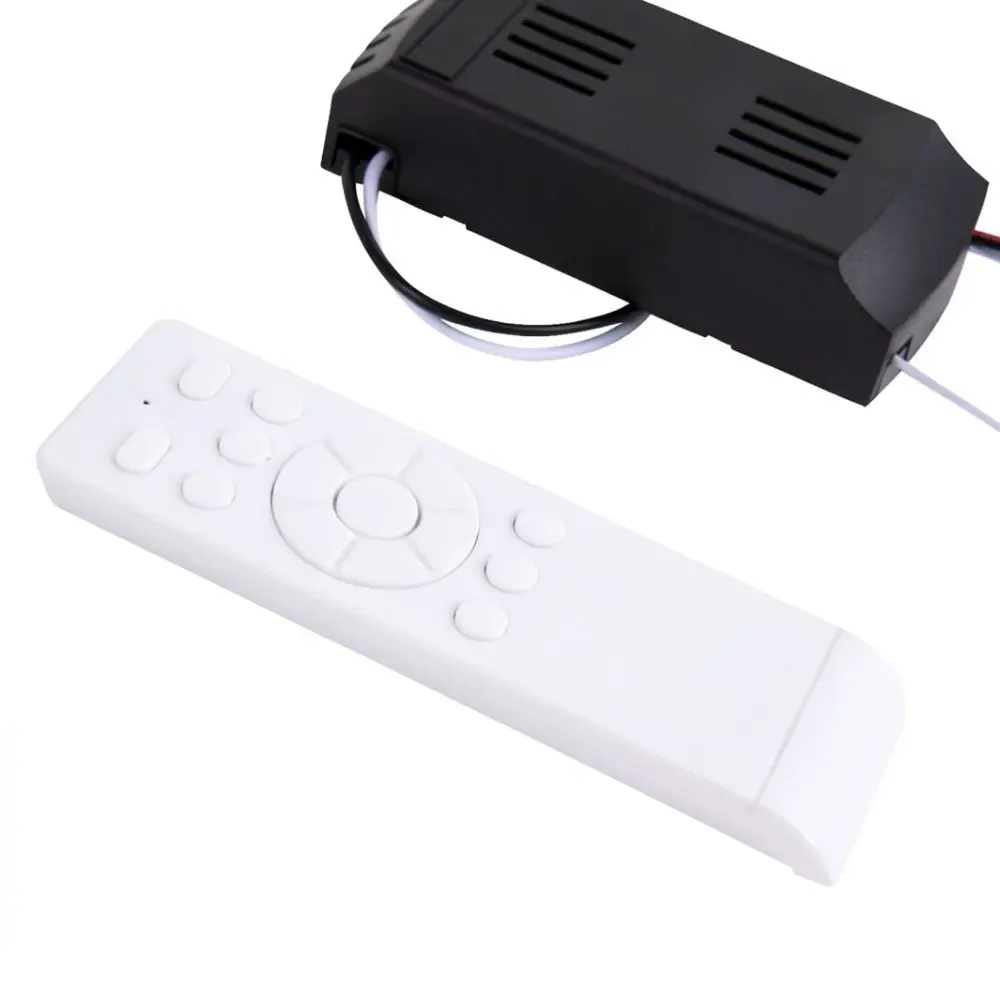 Universal Ceiling Fan Light Remote Controller 24V Variable Frequency Motor Stepless Dimming Color Adjustable Module