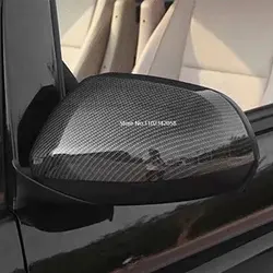 For Mercedes Benz Vito W447 2016-2022 ABS Carbon Fiber Exterior Rearview Mirror Cover door side Wing Mirror Covers Caps