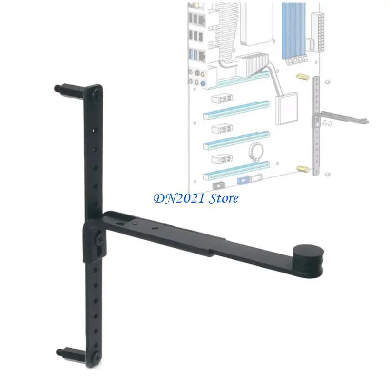 F3KE H01 Chassis Graphics Card Bracket Suitable for E-ATX,ATXMotherboard GPU Video Card Holder Metal Stand