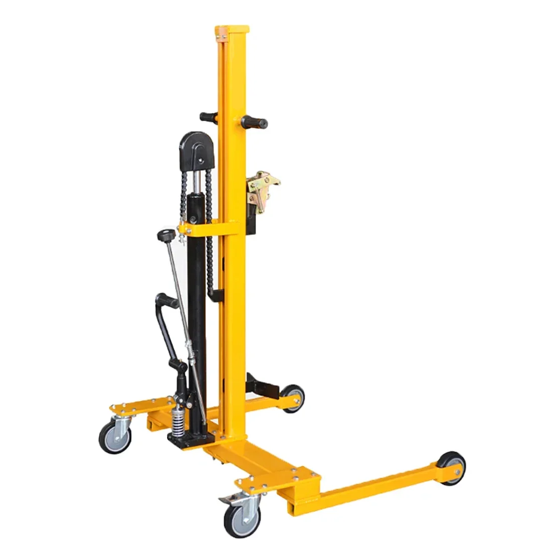 

Oil drum truck hydraulic hand push loading and unloading iron and plastic dual-purpose high lift