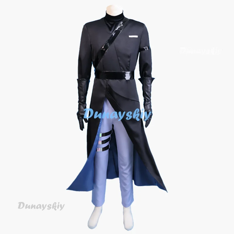 Anime Alien Stage Ivan Cosplay Black Sorrow Cosplay Black Wig Role Playing Party Pants Belt Halloween Carnival Costume Outfit