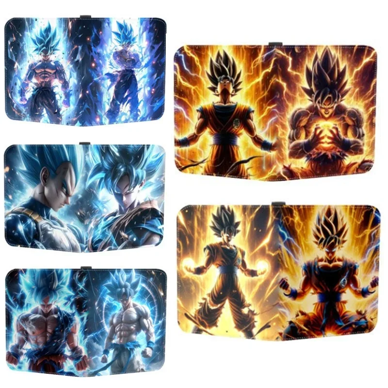 

400/900pcs Dragon Ball Card Binder Book Folder Anime Son Goku Vegeta Sayajins PU Zipper Cards Collection Album Toy Gift