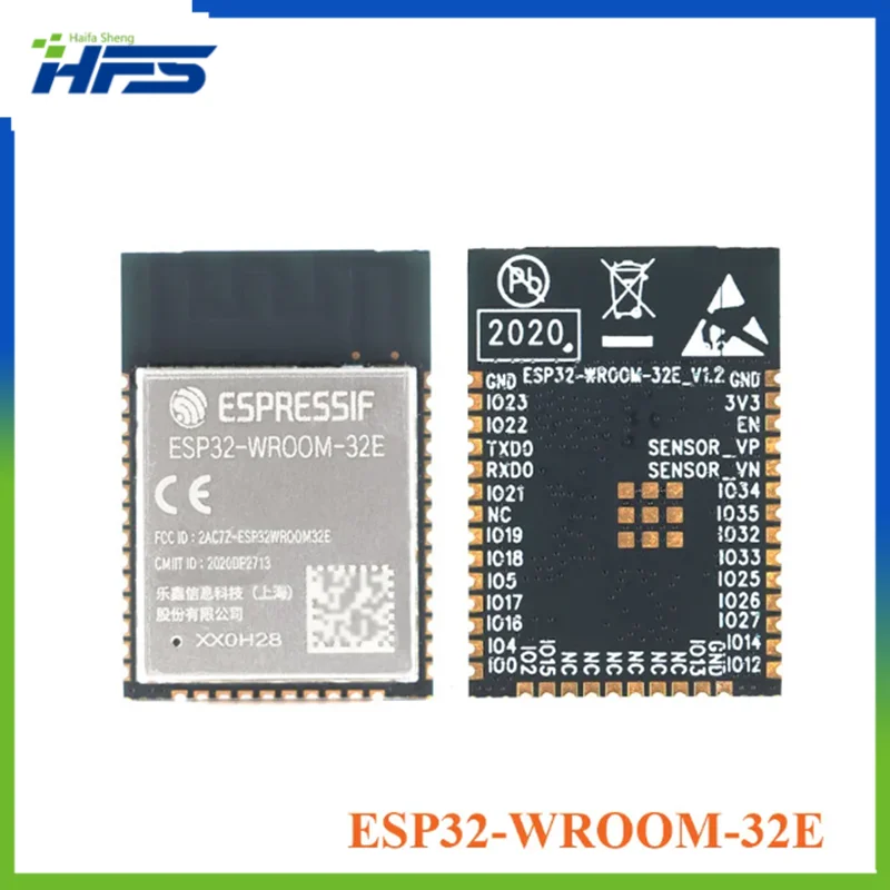 ESP32-WROOM-32E 4 МБ 8 Мб 16 Мб двухъядерный WiFi беспроводной Bluetooth-совместимый MCU модуль IOT ESP32 WROOM 32E