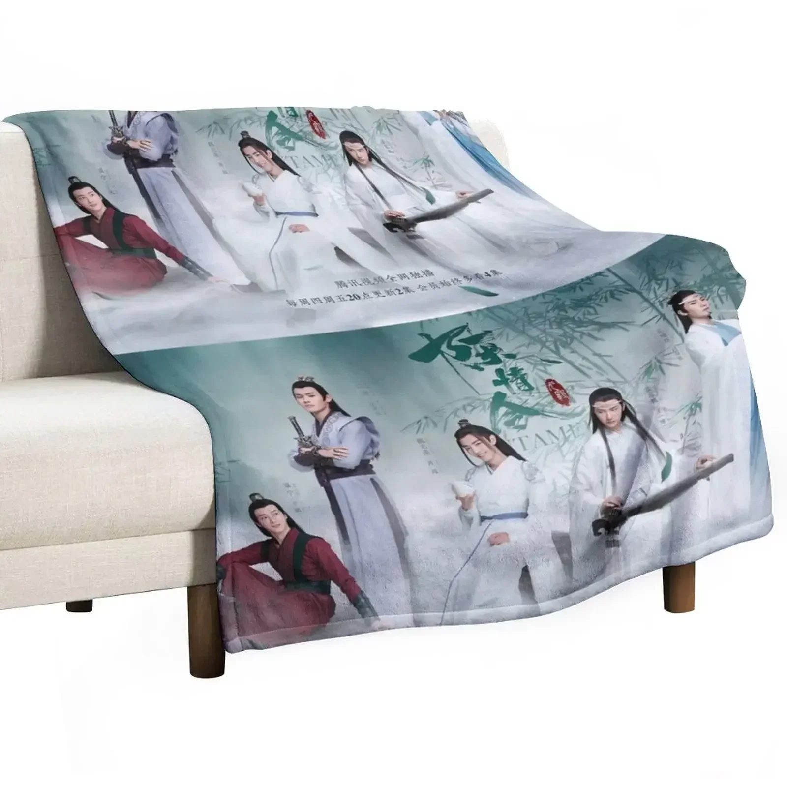 New The untamed Bomboo poster Throw Blanket Multi-Purpose wednesday Blankets