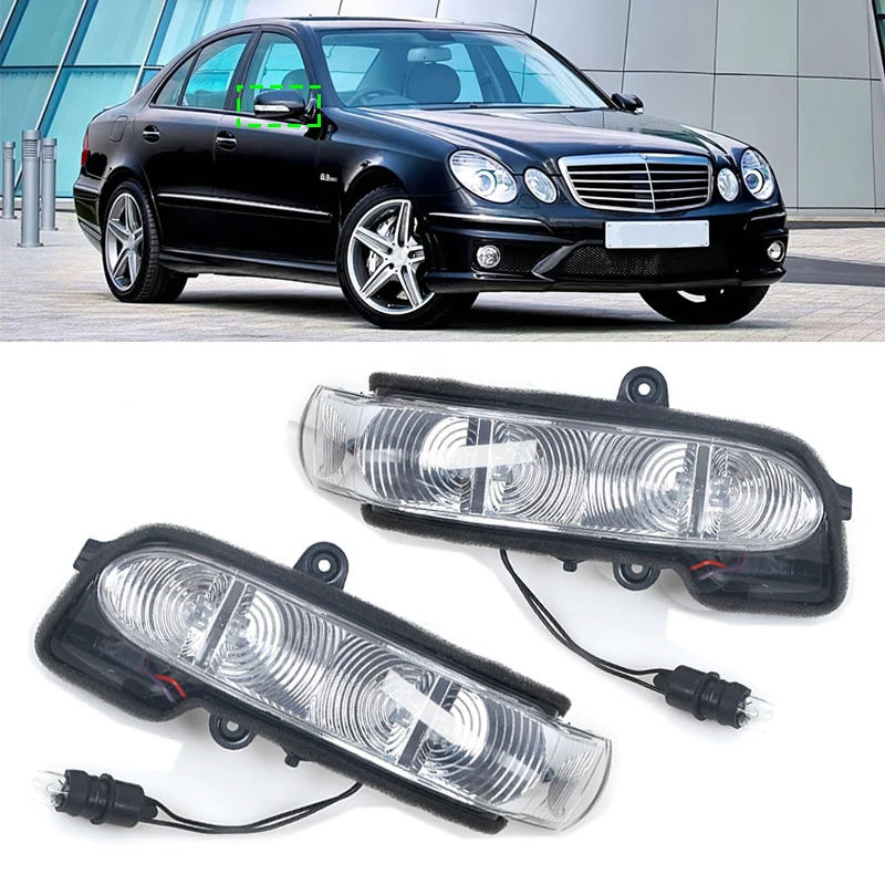 Auto Rear view side mirror LED Turn Signal Indicator Light For Mercedes Benz W211 S211 W463 W461 C/E Class 2038201321 2038201421