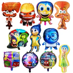 Inside Out 2 Balloon Children's Happy Birthday Party Decoration Cartoon Globos for Boys Girls Baby Shower Supplies Kids Toys