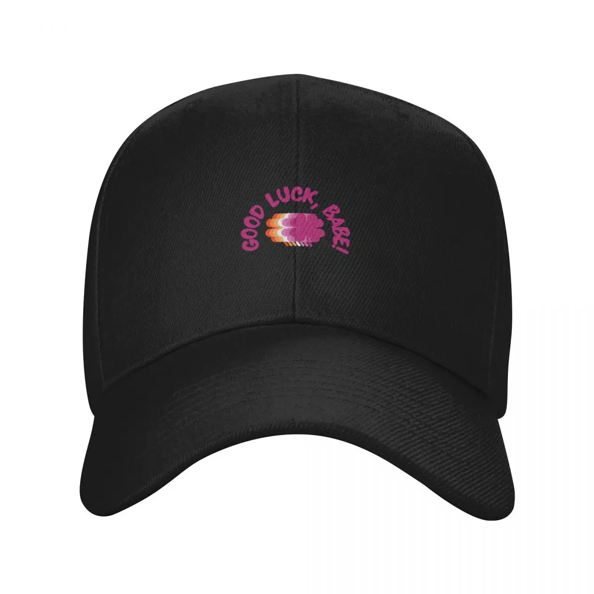 

good luck babe! chappell roan Baseball Cap fishing hat hiking hat black Men Caps Women's