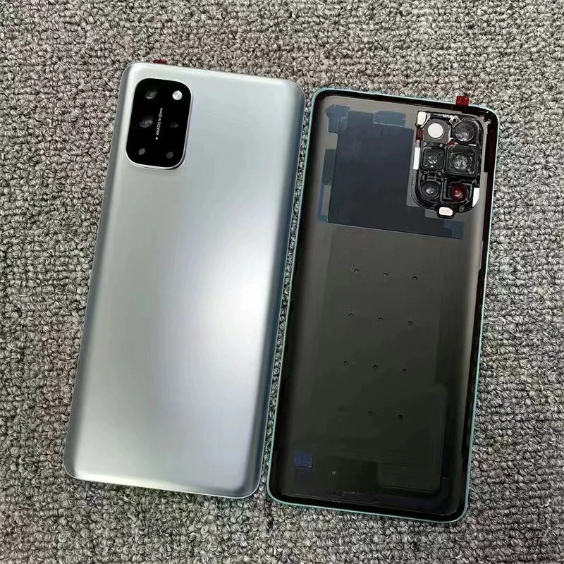 Battery Cover For OnePlus 8T KB2001 KB2000 KB2003 KB2005 Back Cover Rear Housing Replacement with Camera Frame Lens