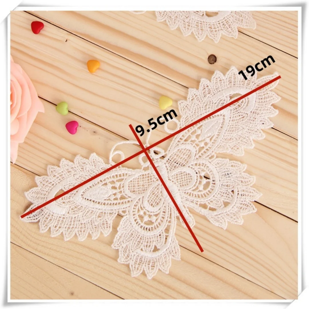 1 Uds. Apliques de encaje, apliques de mariposa, parches para suministros de boda, apliques de pelo nupcial, tocado