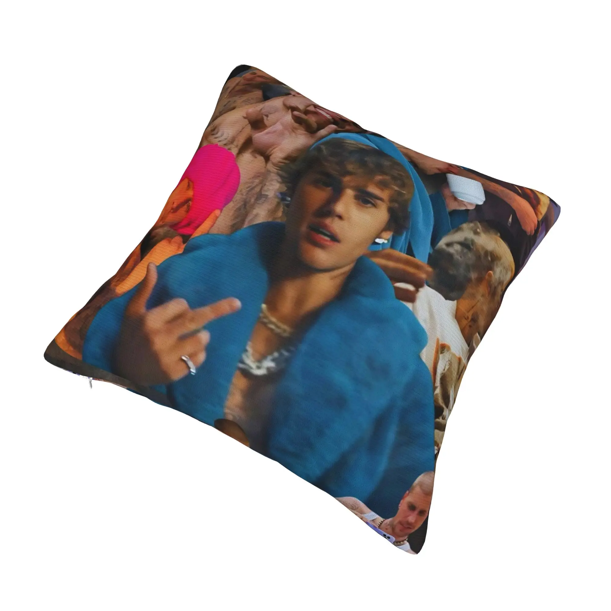 Bieberchella Justins Bieber Concert 2026 Pillow Covers Soft Cushion Cover Decorative  Pillow Case Cover Seat Multi Size