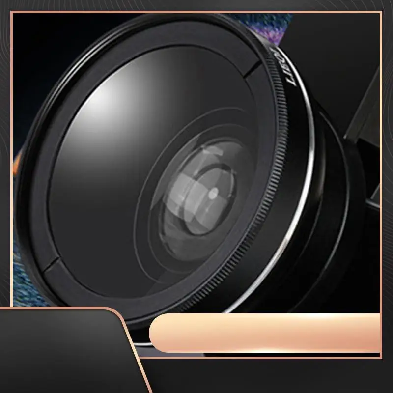 

Объектив телефона 0,45X Ультраширокоугольный макрообъектив Внешняя камера телефона для Xiaomi