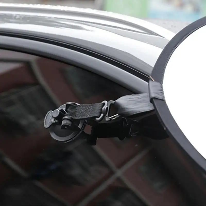 Car Truck Tent Suction Cups Buckle Round Triangular Side Awning Anchors Outdoor Camping Tent Suckers Anchor Securing Hook Parts