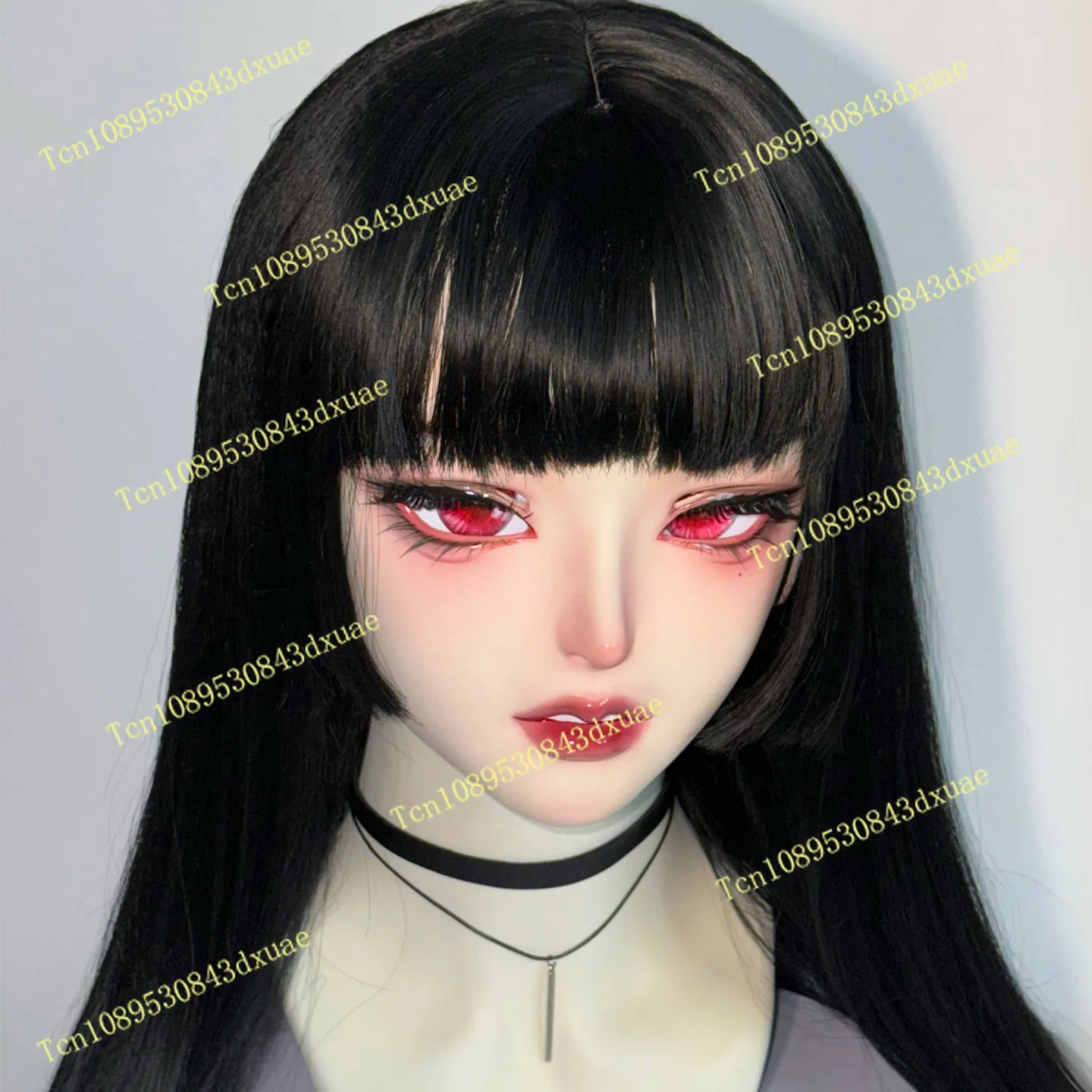 head shell mask head cover, half face full head, cool kig custom cosplay props kiki spot
