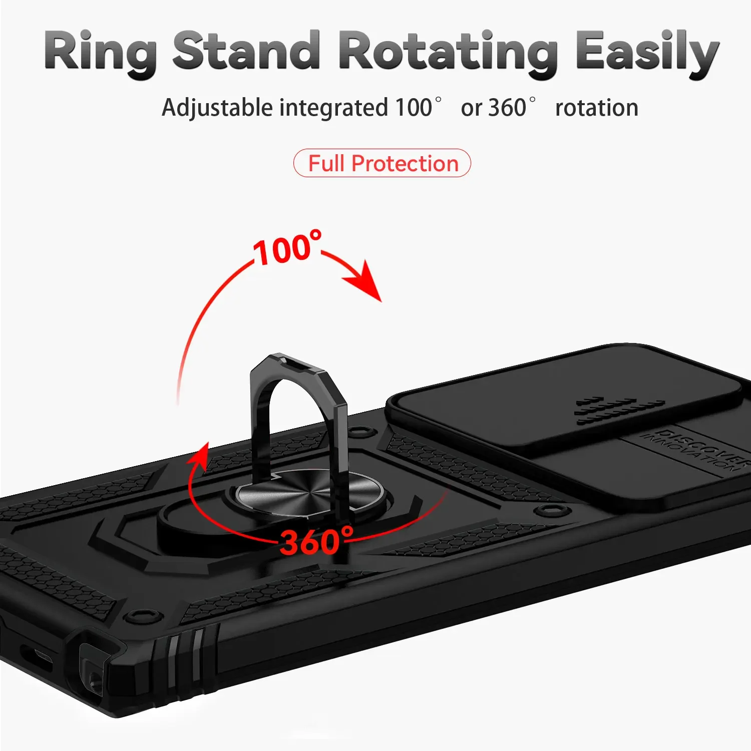 For Samsung Galaxy S24 Ultra Case Coque Fundas Slide Lens Magnetic Holder Back Bumper Samsung S23 S24 S22 S21 Plus Ultra Cover image 6