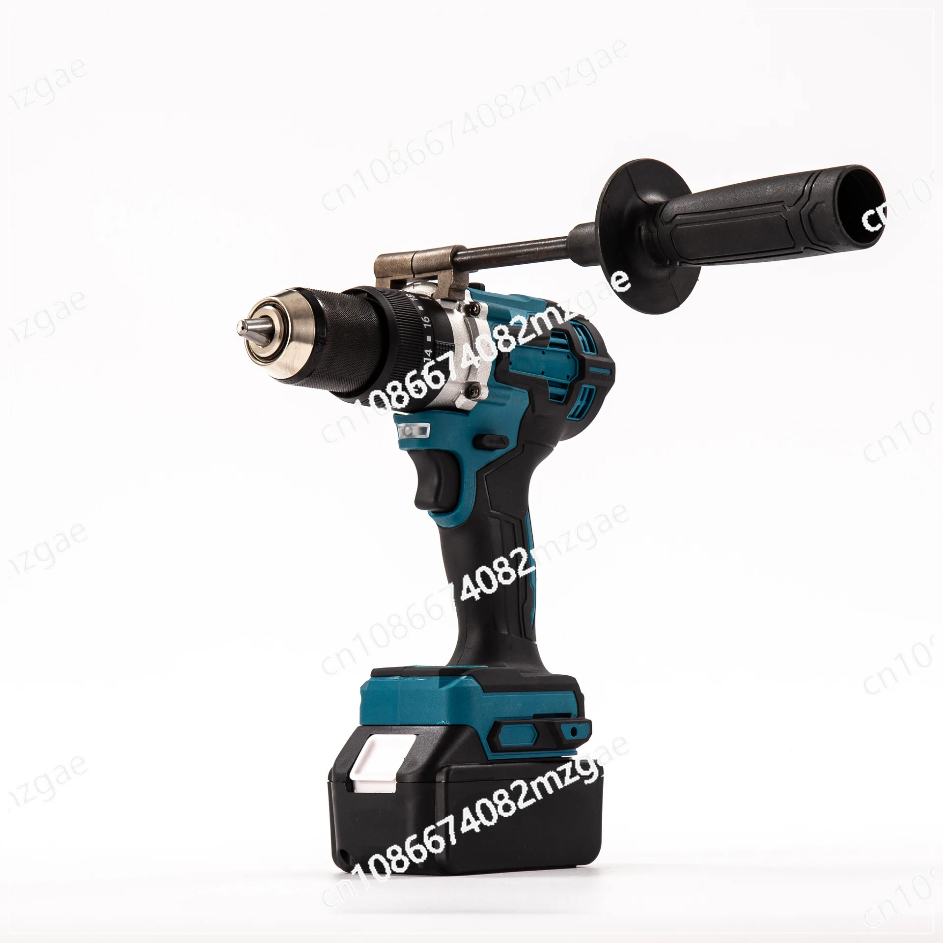 Rechargeable Household High-power Pistol Drill 13mm Handheld Electric Drill Multifunctional Impact Drill