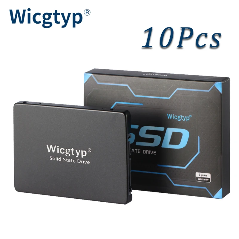 

10PCS Wicgtyp SSD SATA3 120gb 128gb 240gb 256g 480gb 512gb Hard Disks Ssd Sata 1tb Internal Solid State Drive For Laptop Desktop