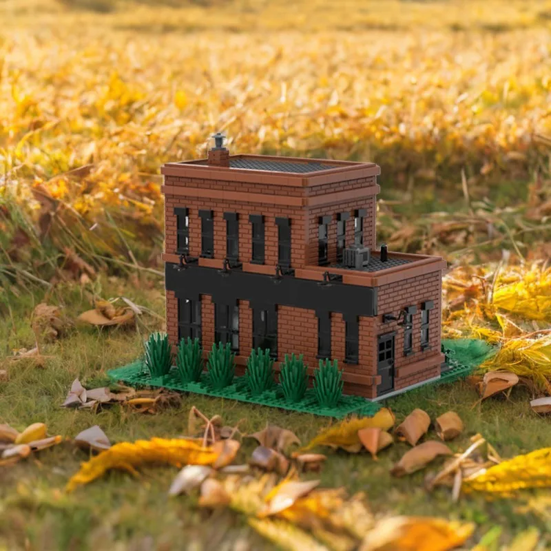 

2122 шт. MOC Набор фабричных строительных блоков из прессованной стали, модель ограниченного выпуска, творческий DIY, идеальная промышленная модель!