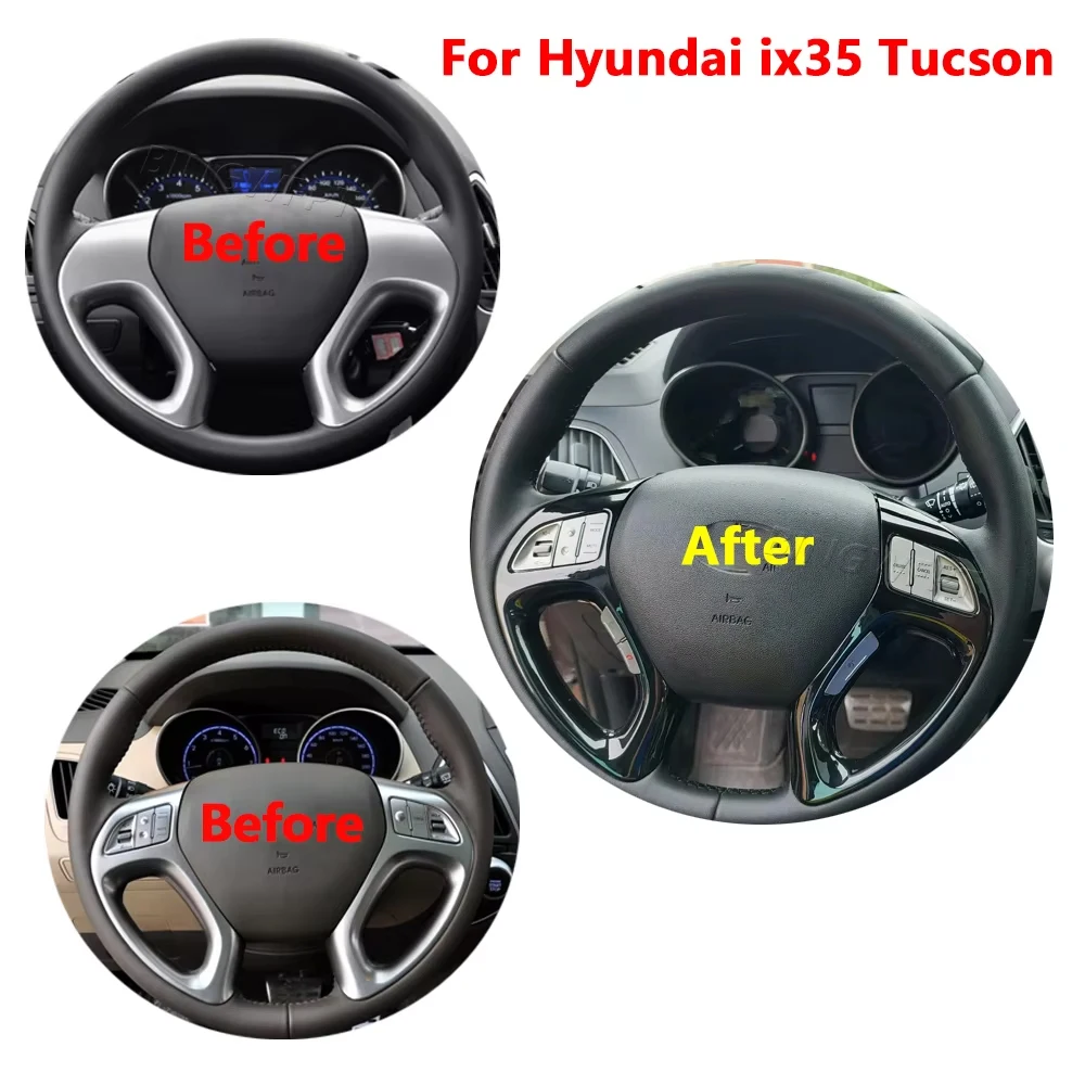 Multifunction Steering Wheel Cruise Control Speed Switch Audio Phone Button For Hyundai ix35 Tucson 2011 2012 2013 2014 2015 view 3