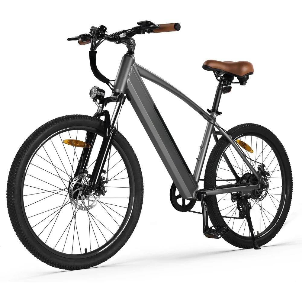 

Electric Bike -468Wh Removable Built in Battery, 350W(Peak 500W), 26X2.1 Tire Step Over Bicycle with 7 Speed, Max 50 Miles