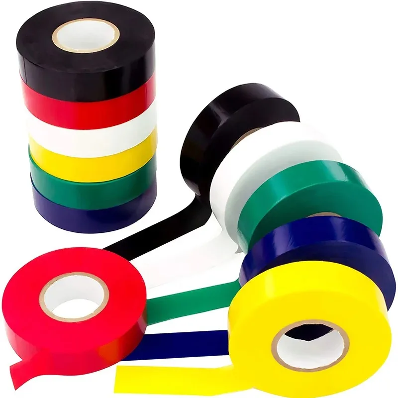 Super klebriges elektrisches wasserdichtes flamm hemmendes Klebeband PVC-isoliertes Kabelbaum-Webstuhl-Schutz band – Detail 6
