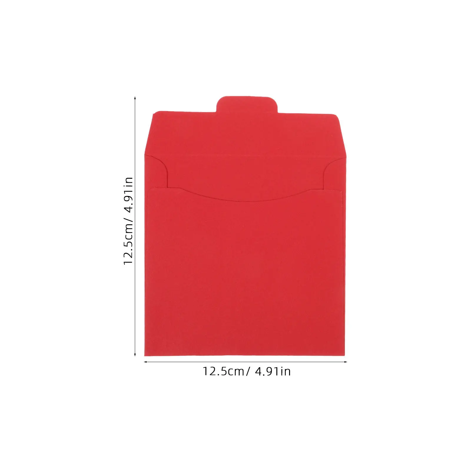 20Pcs Kraft Cd Sleeves 4 Colors Paper Dvd Envelopes for Cds Dvds Organization DIY Customization Portable Storage Home Office