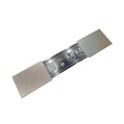 Embeded Desktop Socket Office Desk Outlet Sliding Cover Hidden Power Strip 2 Way Power Outlet With Hdmi/Network/USB Table Socket