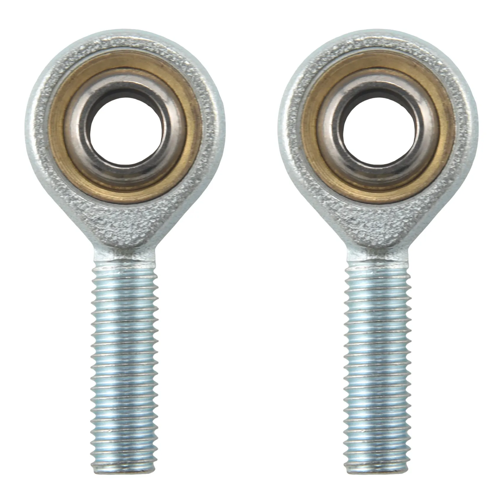 

2 x M10 x 1.5 Male Rod End Rose Joint Right Hand Thread 10mm Metric Bronze SA10