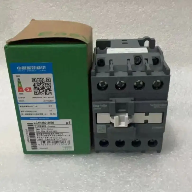 LC1N3801M5N Easy TeSys Control 3P contactor (1NC) - AC-3-=440V 38A -220V coil 50Hz