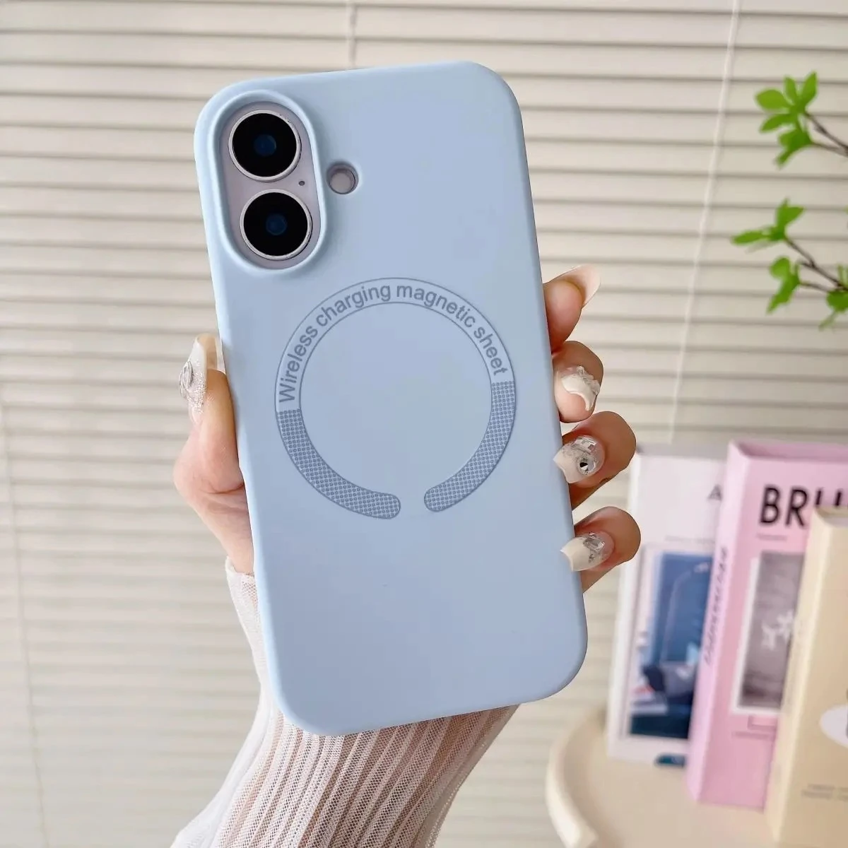 Liquid Silicone For Magsafe Phone Case For iPhone 18 Pro Max 17 16 15 14 13 12 ProMax Plus Soft Microfiber Lining Wireless Cover