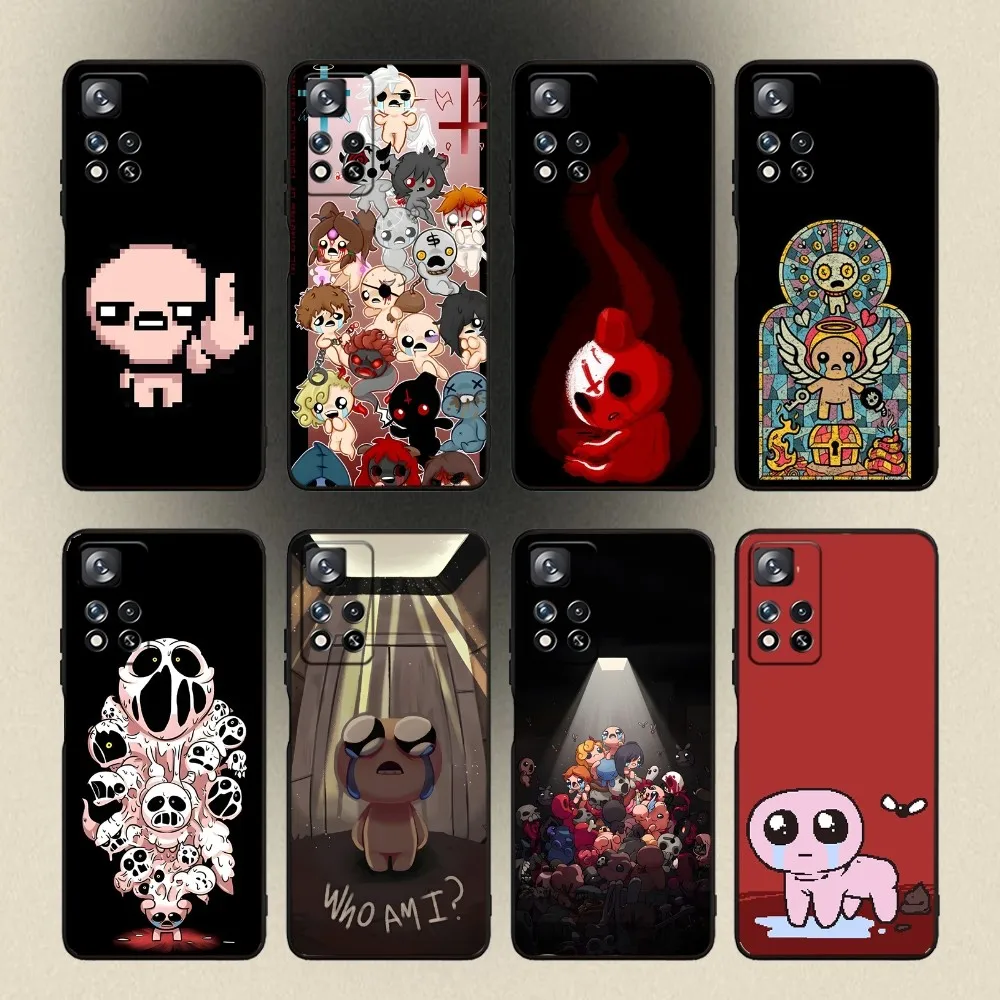 

The Binding Of I-Isaac Phone Case For Samsung Galaxy A20,A21s,A22,A31,A32,A52,A53,A72,73,A80,A91 Soft Black Cover
