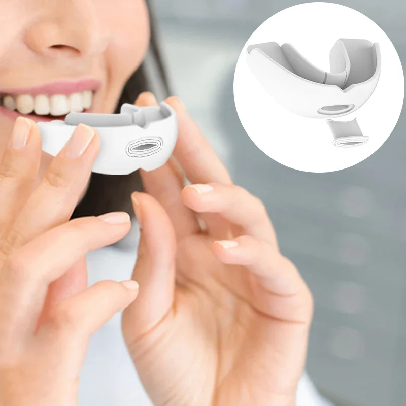 Anti Snoring Mouthpiece Soft Silicone Portable Anti Snoring Device Bruxism Sleep Apnea Mouth Guard Snoring Stopper Improve Sleep