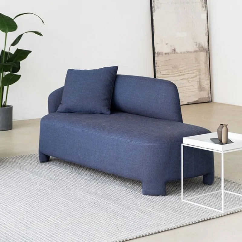 

Nordic fabric double sofa, bedroom, living room, chaise longue