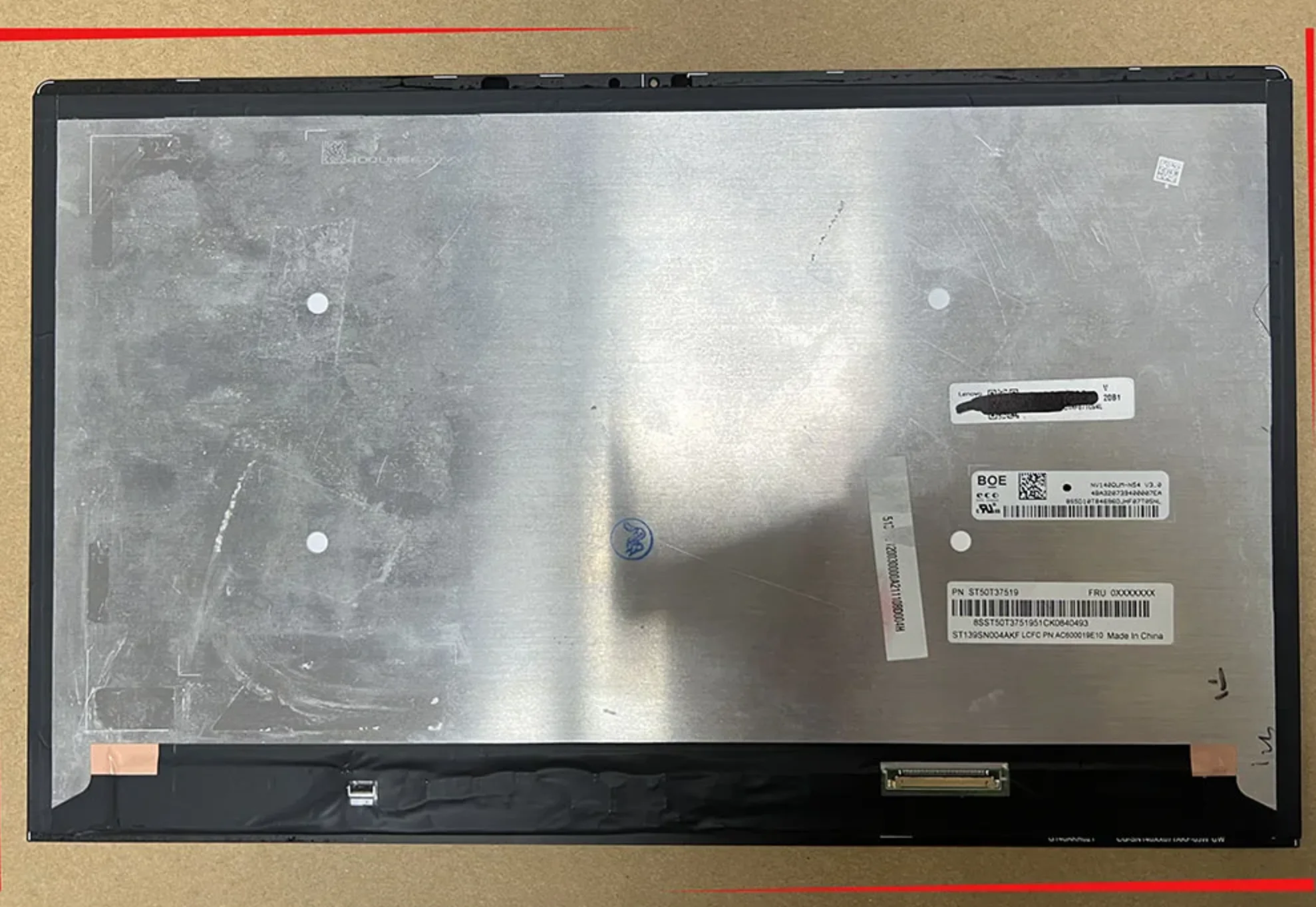 For Lenovo Yoga S740-14IIL S740-14 NV140QUM-N54 UHD 14-inch LCD monitor assembly replacement NonTouch