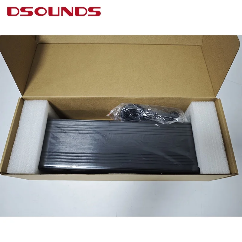 مضخم صوت صغير للسيارة 1500WRMS بحجم صغير ومضخم عالي الجودة من الفئة D أحادي الكتلة لمكبرات صوت السيارة