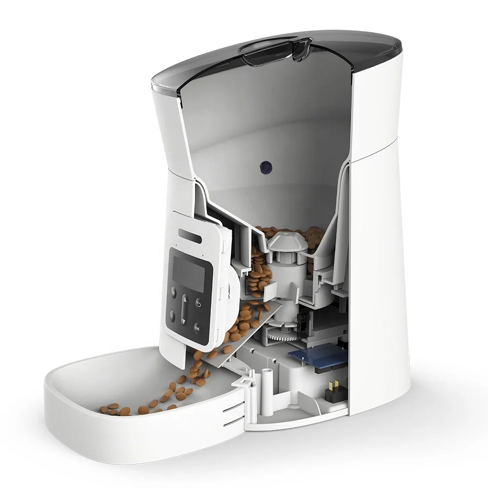 

4.3L Capacity Pet Feeder Automatic Food Dispenser Cats Dogs Pet Feeding Machine