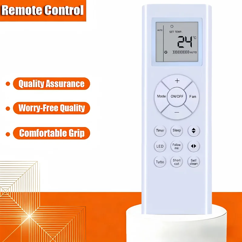 

Spot goods RG66A1 / BGEF Remote Control Spare Parts For Midea and Kaden Air Conditioner KS09 KS12 KS18 KS24 KS28