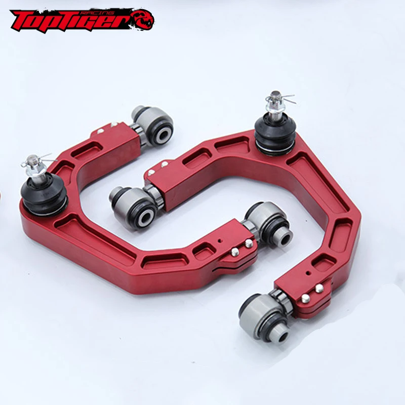 

Комплекты подвески TopTiger, усиленные и удлиняющие регулируемые алюминиевые верхние рычаги управления, изготовленные для бездорожья для ISUZU DMAX