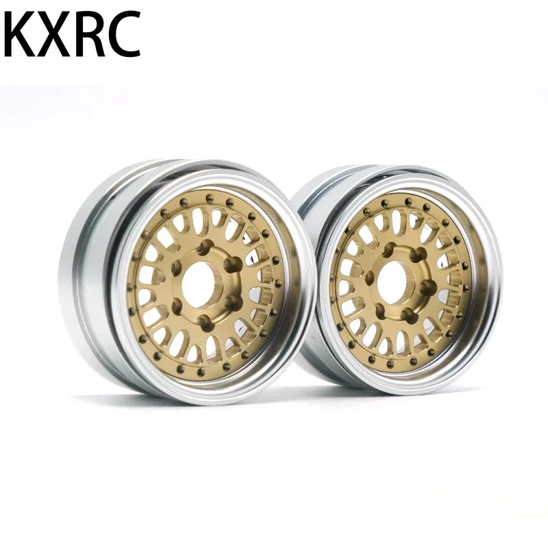 

2Pcs 1.9 Inch Aluminum Alloy Beadlock Wheel Hub for 1/10 RC Crawler Car Traxxas TRX4 Defender Bronco AXIAL SCX10 RC4WD D90 Rims