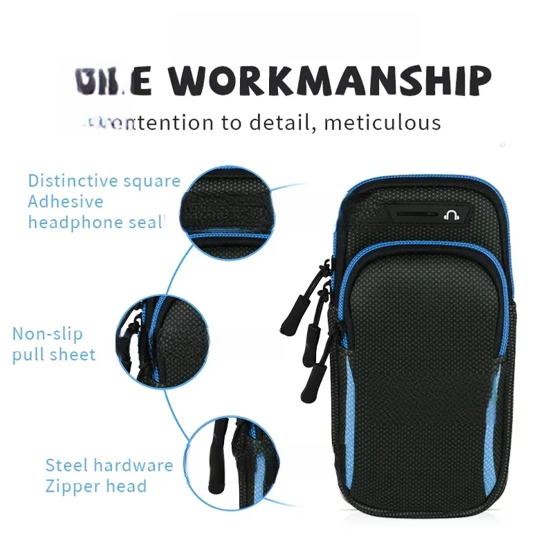 Running phone arm Bag for men and women Arm strap Sports arm Sleeve Artifact Wrist bag Waterproof lightweight outdoor equipment