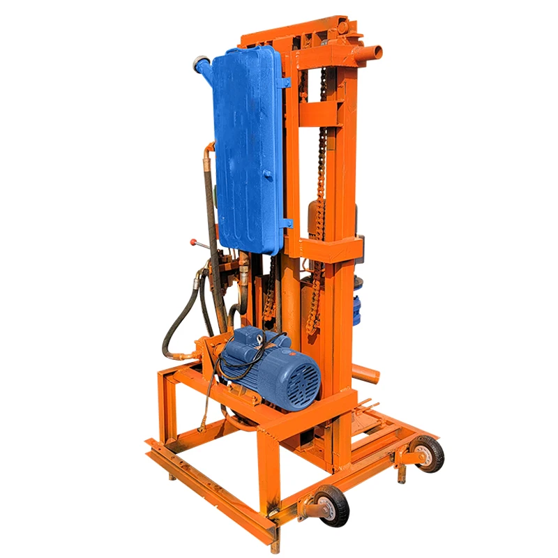 カスタマイズ可能な人気商品、高品質で操作が簡単な120メートル深井戸用電動油圧式掘削機