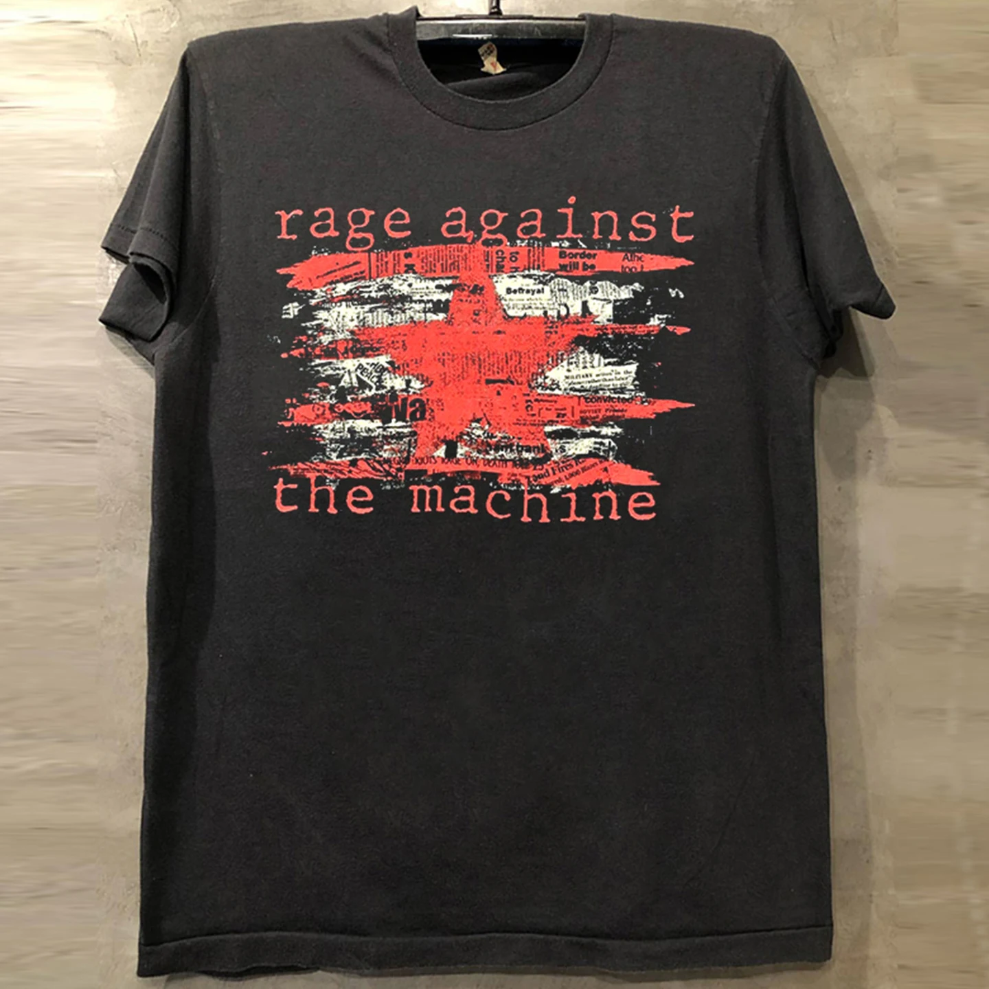 Rage against the Machine Band American Heavyweight Cool Short Sleeve T-Shirt Cotton Youth Popular Casual Summer Top for Teens