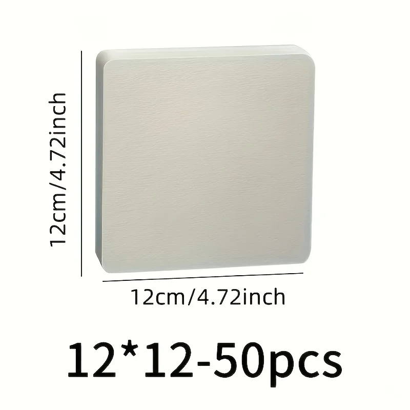 50 Stück Packung, Premium 300GSM Aquarellpapier mit Hochwertiger Textur für Professionelles Malen, Dickes Skizzenpapier Geeignet für – Detail 10