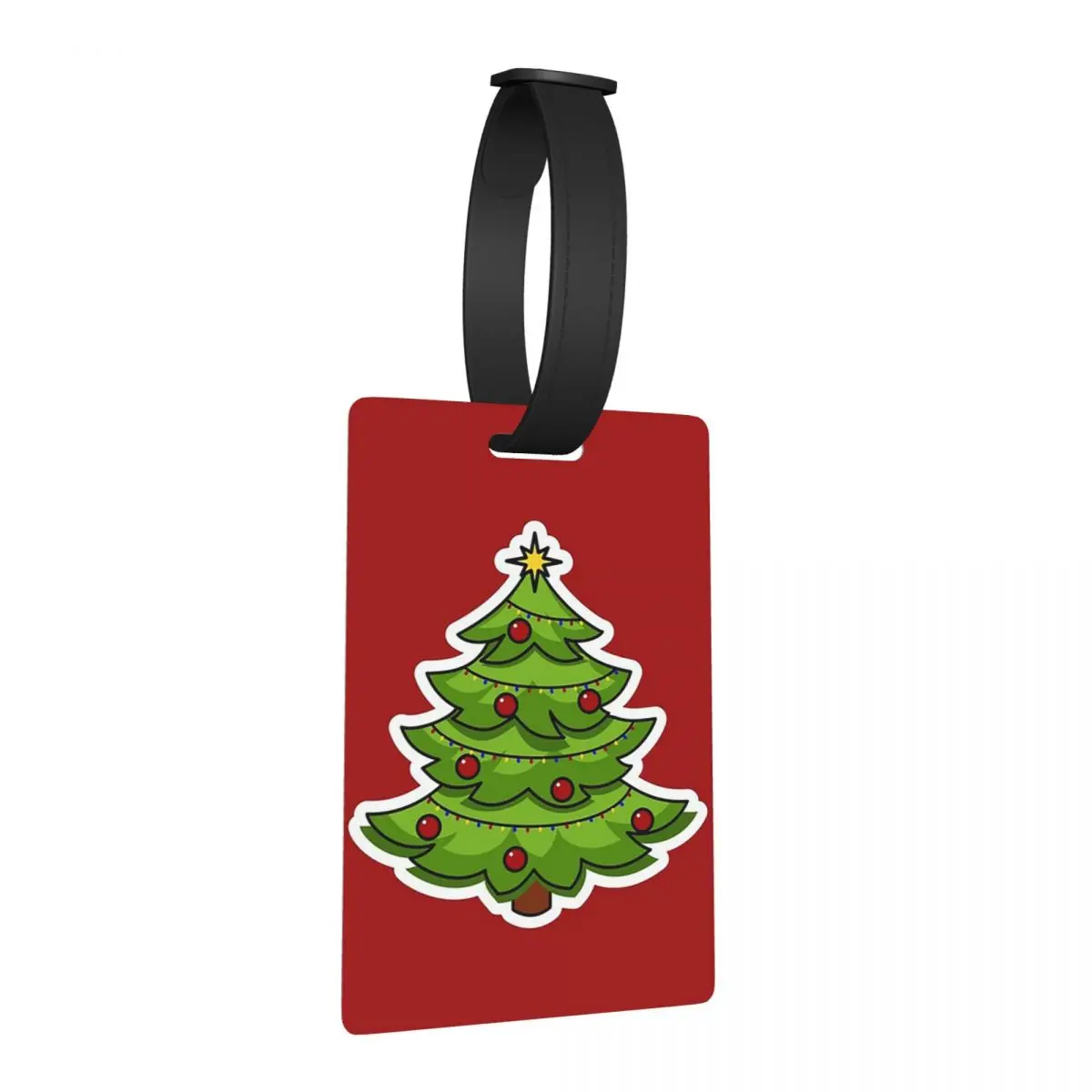 

Рождественская елка, доставка следующего дня, багажные бирки, аксессуары для чемодана, портативный багаж, посадочная бирка, держатель этикетки, идентификационное имя, адрес