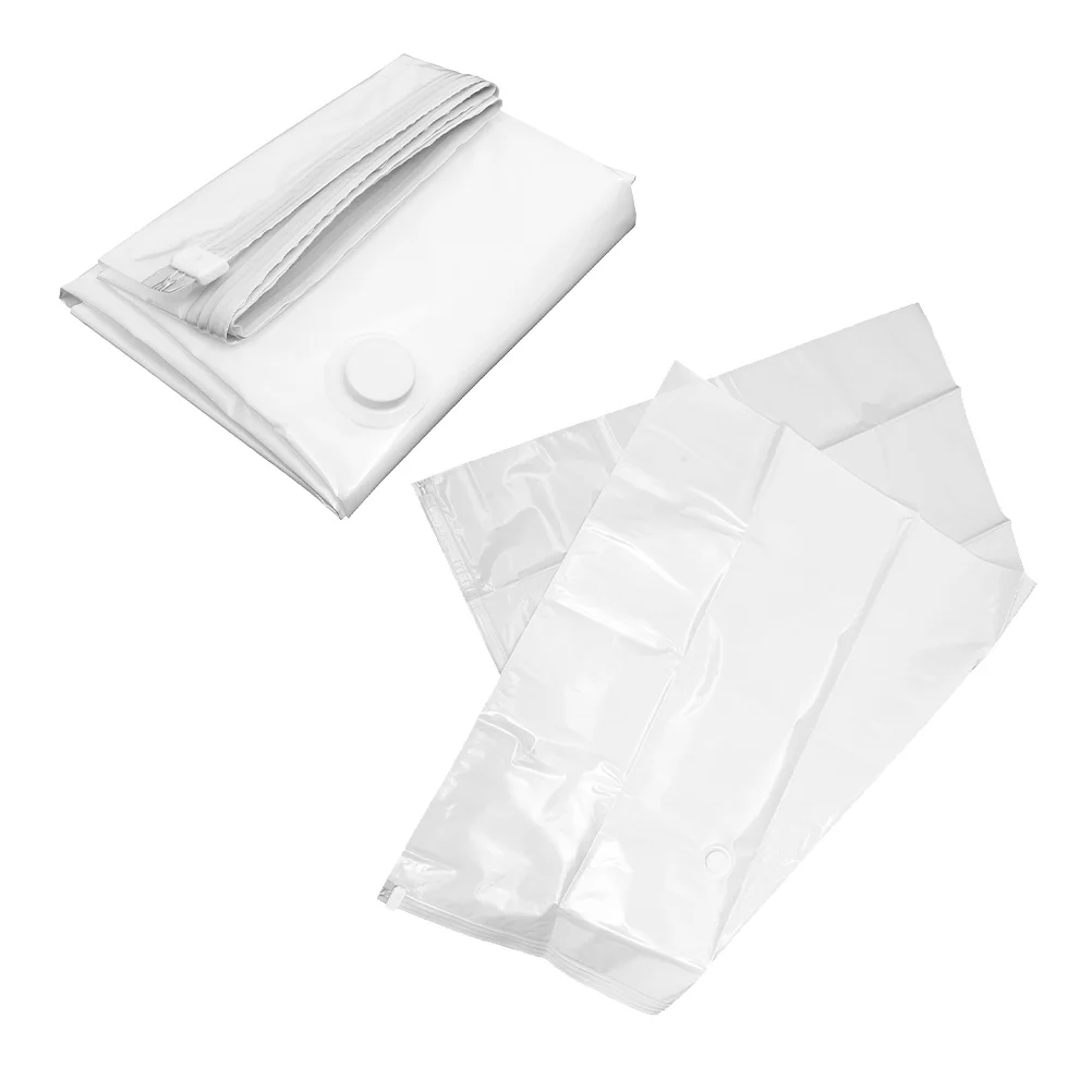 

2Pcs Vacuum Compression Bags Large Capacity Mattress For Moving Bedroom Closet Storage Travel Quilt Sealer
