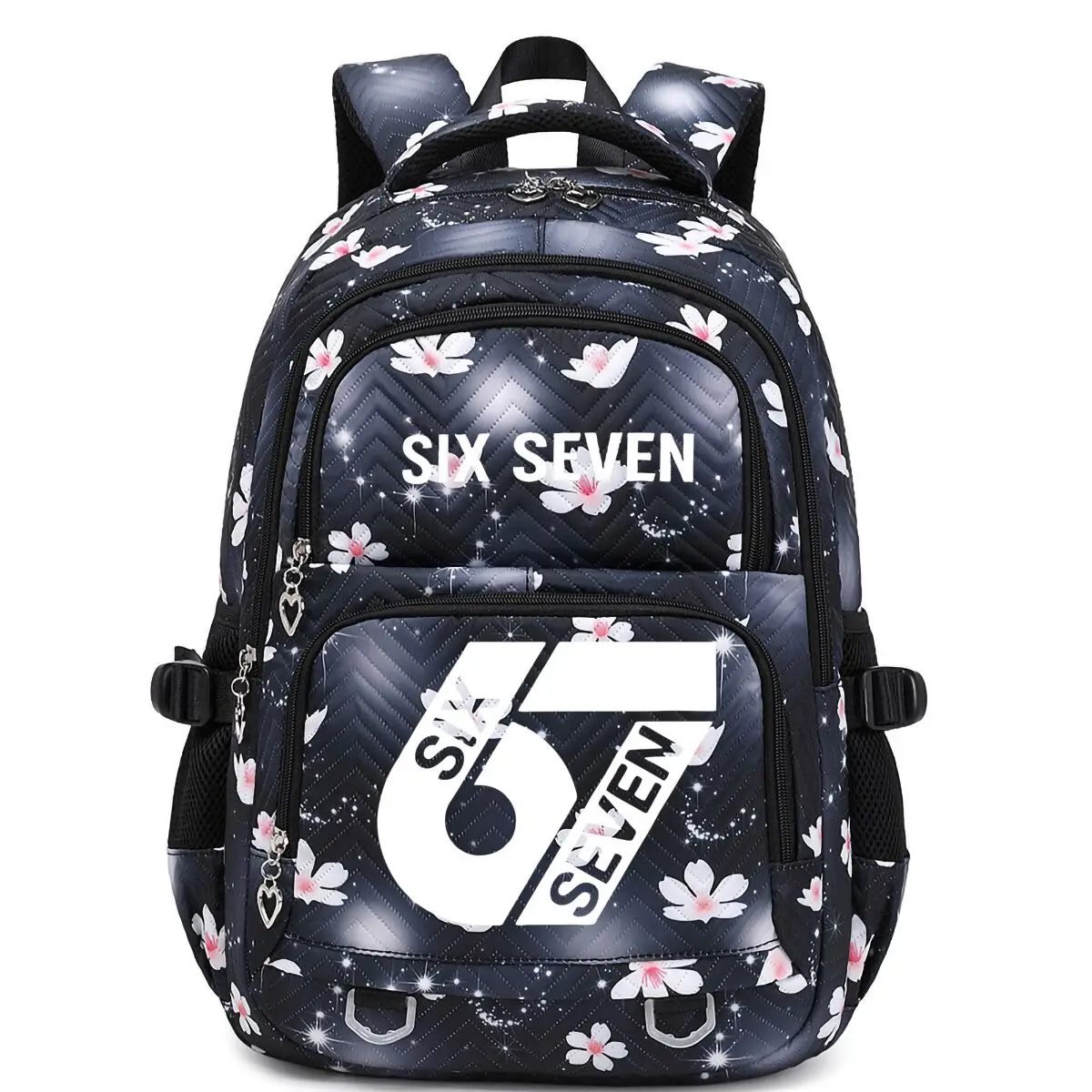 

Waterproof Fun Six Seven 67 Number Backpack Women Men Fashion Six Seven Graphic Shoulders Bag Teen Boys Girls Bookbag